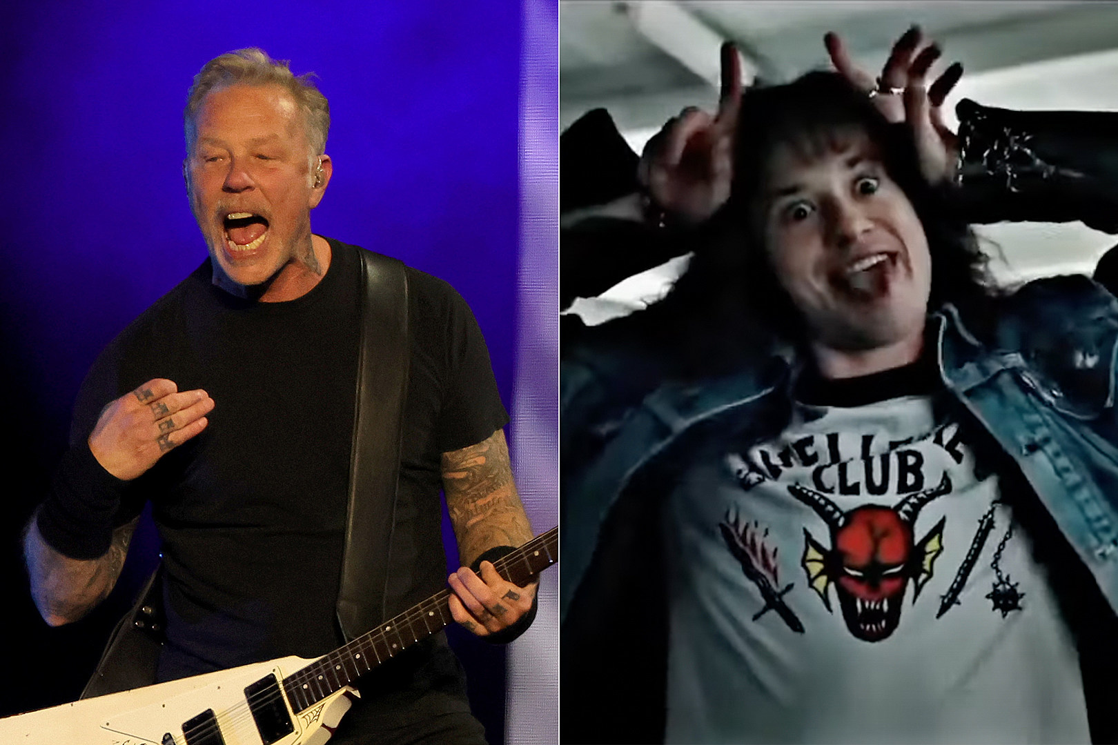Metallica Collab With ‘Stranger Things’ for Hellfire Club Merch