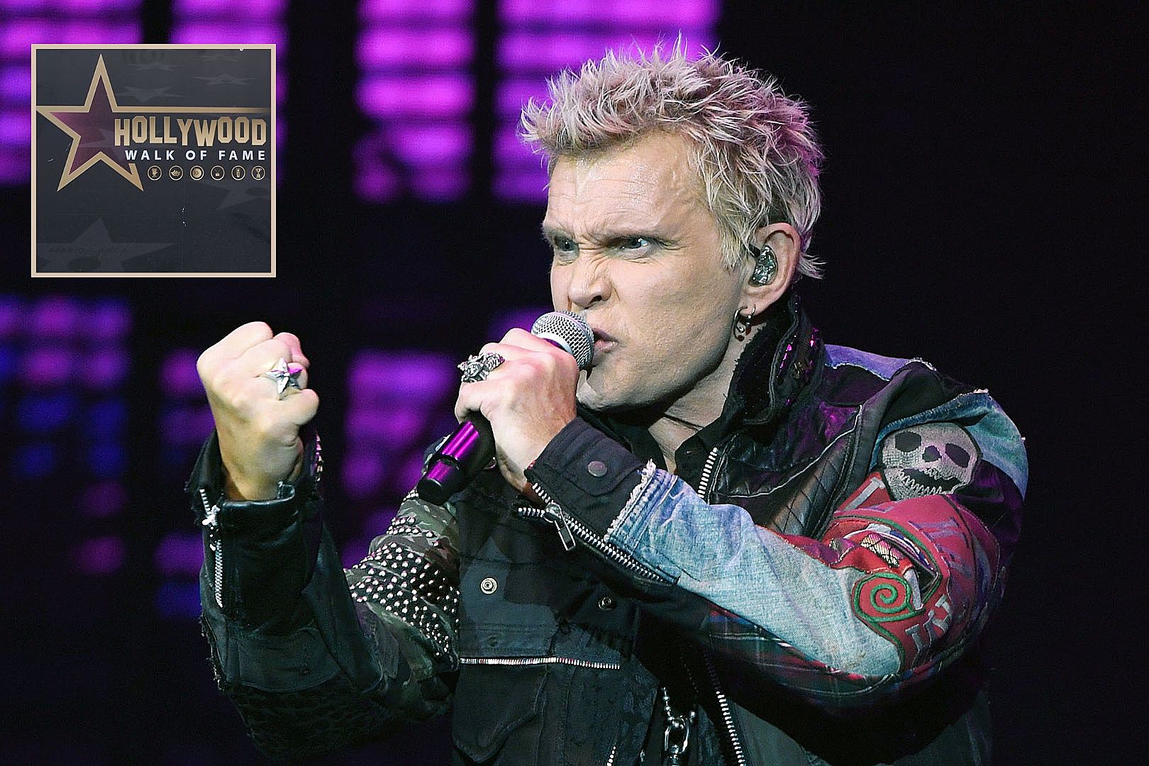 Billy Idol Will Be First of 2023 Added to Hollywood Walk of Fame