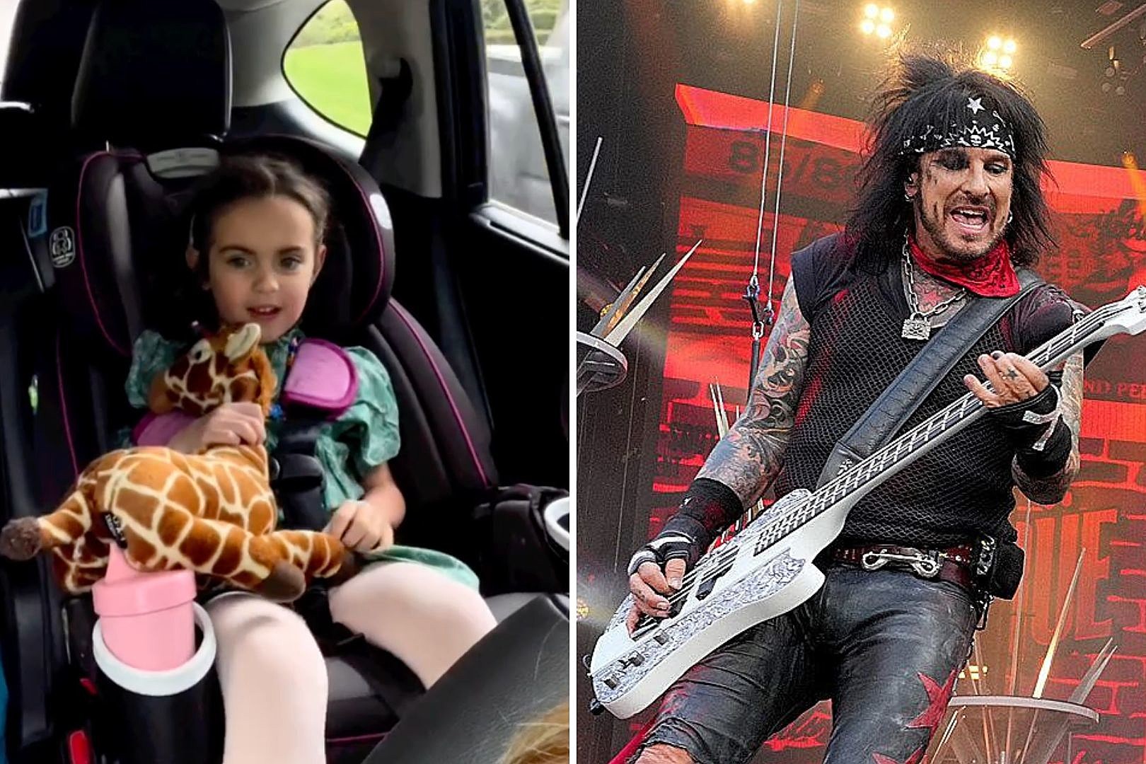 Nikki Sixx’s Daughter Ruby Sings ‘Her Favorite Song’ in the Car