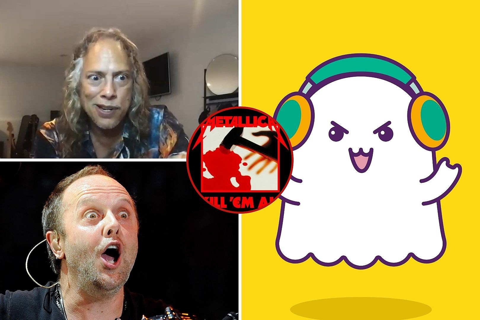 Kirk Hammett – Lars Ulrich Saw Ghosts in ‘Kill ‘Em All’ Studio