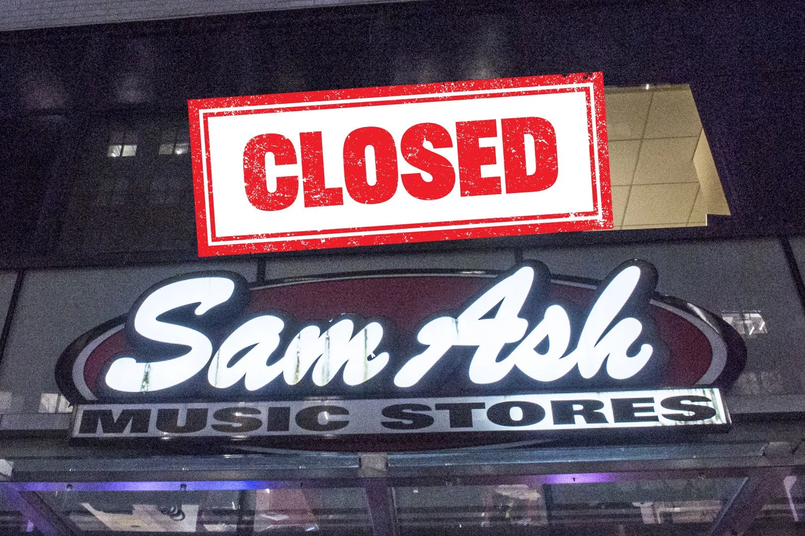 Sam Ash Closing All Stores After 100 Years in Business