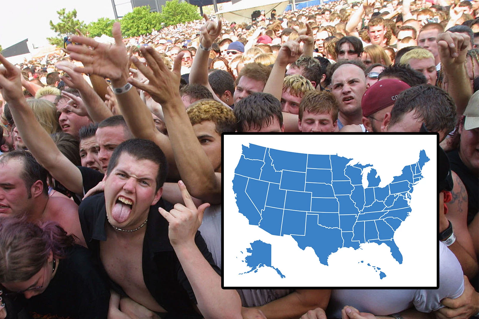 Study Shows Which U.S. States Have the ‘Rowdiest’ Concert Crowds