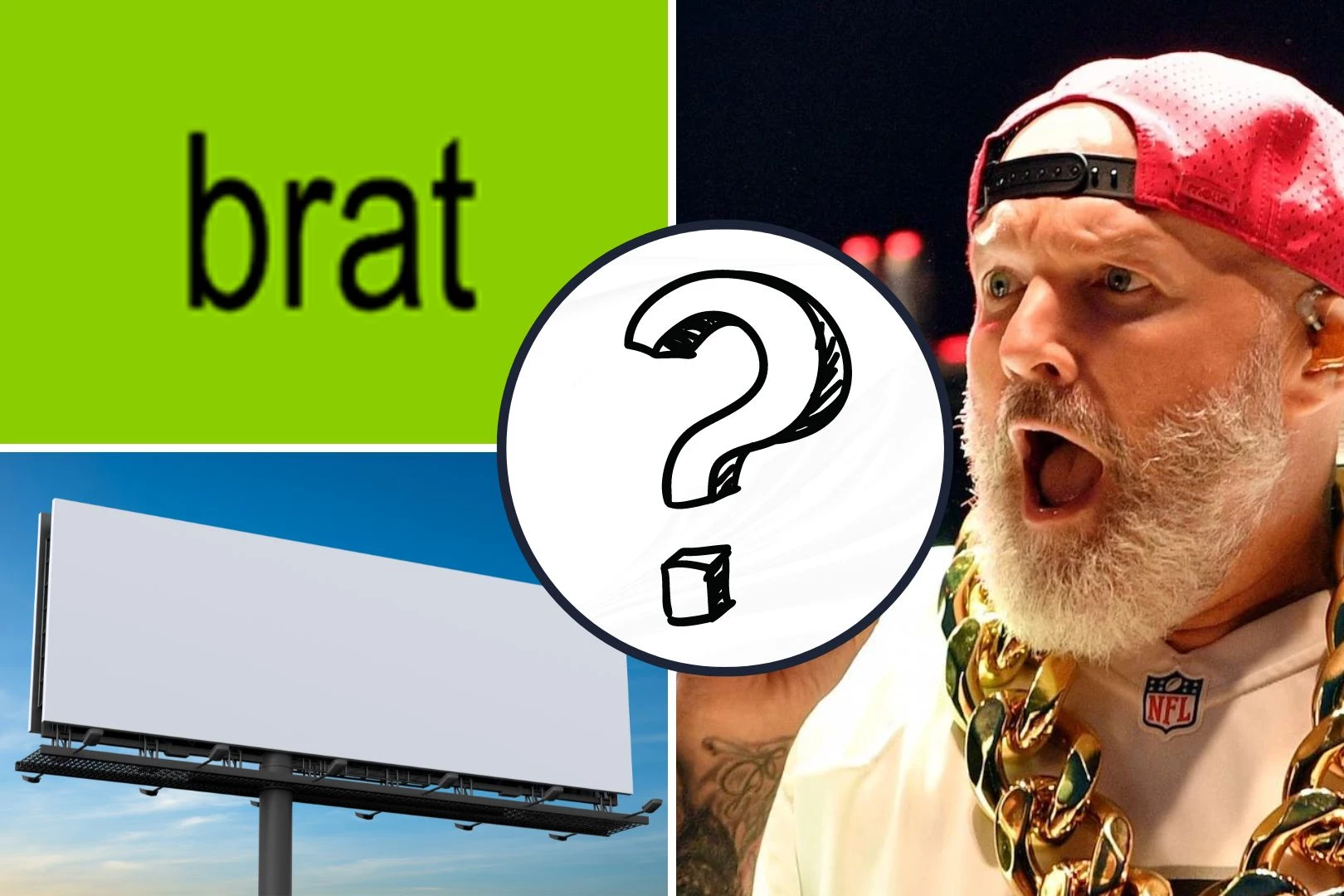 Why Is Fred Durst Popping Up on ‘Brat’-Styled Billboards?