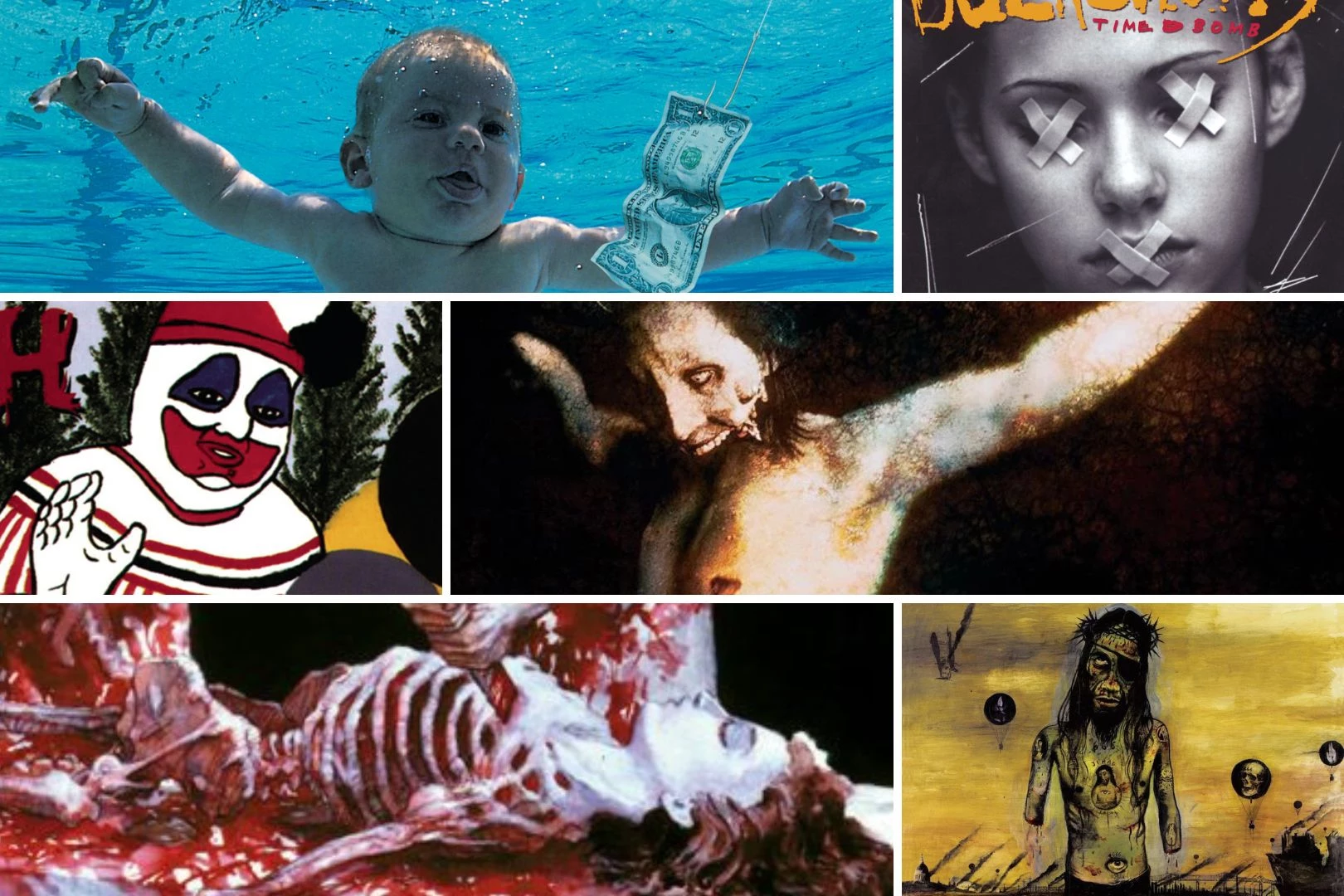 50 Most Controversial Hard Rock + Metal Album Covers